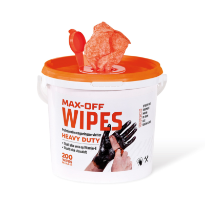 MAXOFF WIPES 200 BØTTE
